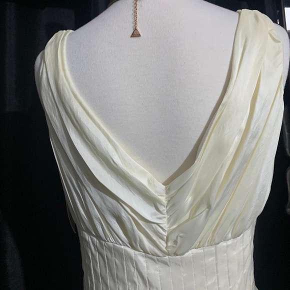 NWT Suzi Chin For Maggie Boutique Diamond white dress Size 8 - Picture 5 of 16